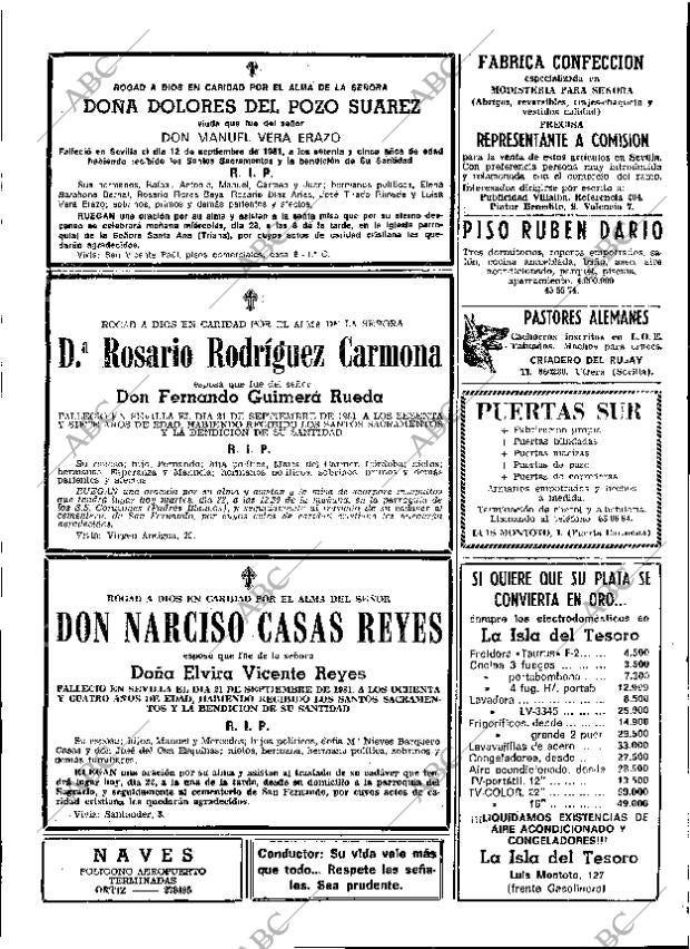 ABC SEVILLA 22-09-1981 página 93
