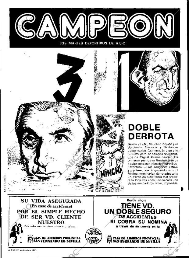 ABC SEVILLA 22-09-1981 página 99