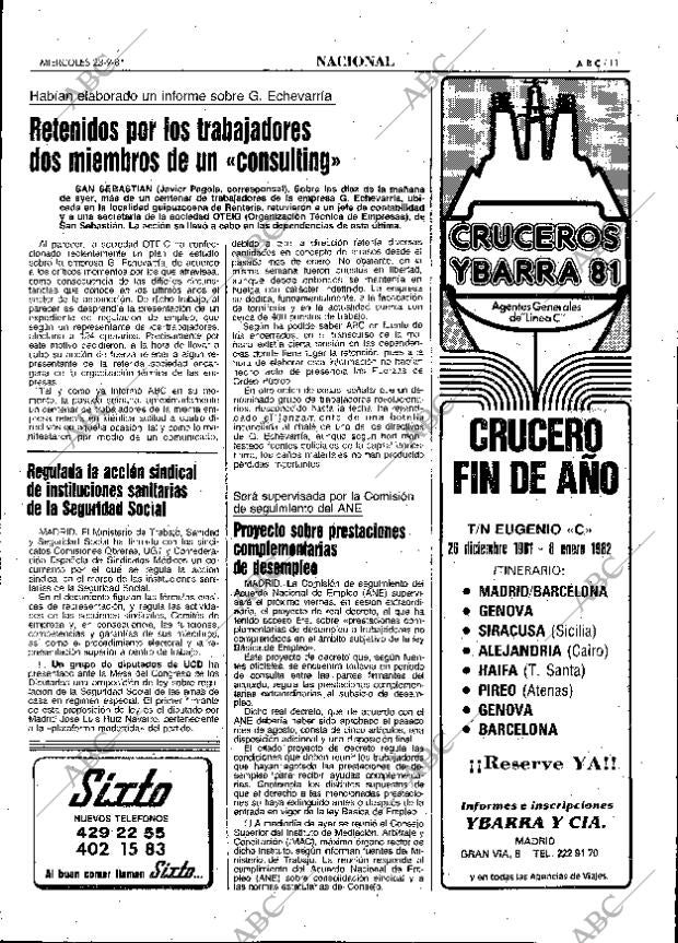 ABC MADRID 23-09-1981 página 19