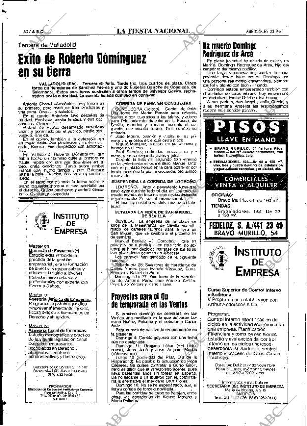 ABC MADRID 23-09-1981 página 58