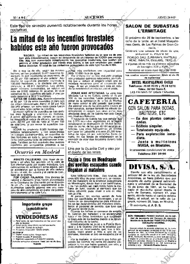 ABC MADRID 24-09-1981 página 62