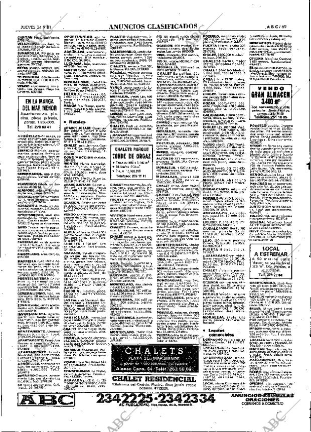 ABC MADRID 24-09-1981 página 81