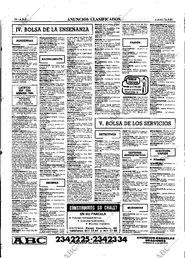 ABC MADRID 24-09-1981 página 86