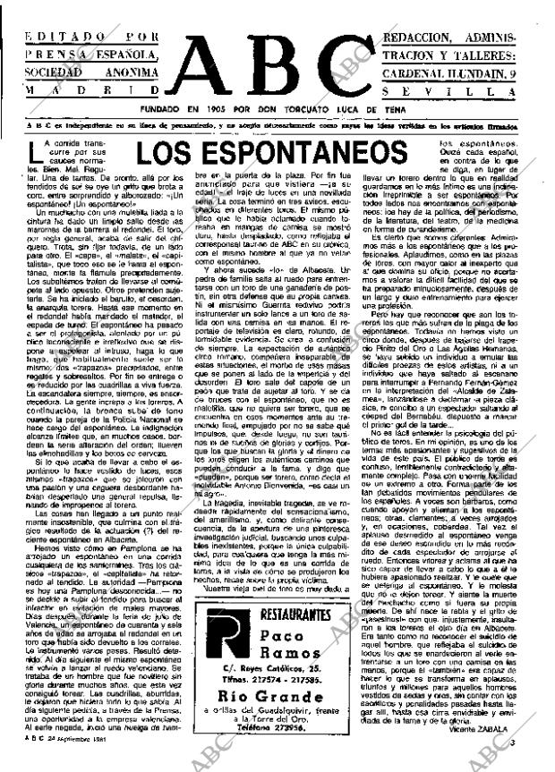 ABC SEVILLA 24-09-1981 página 3