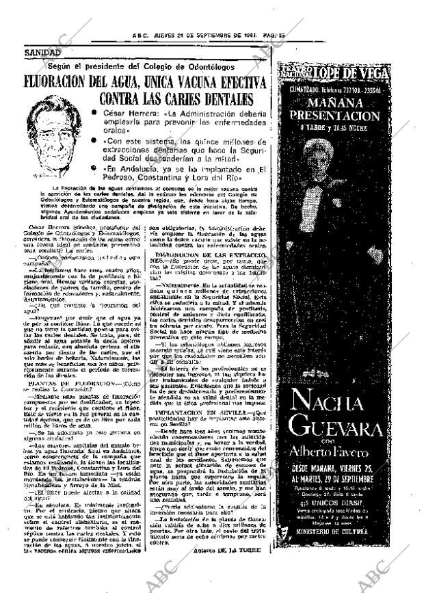 ABC SEVILLA 24-09-1981 página 35