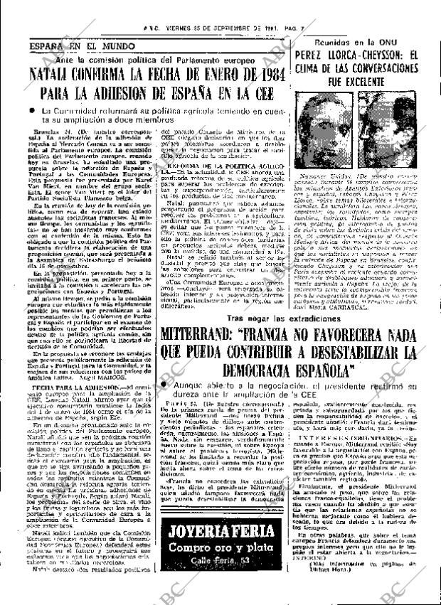 ABC SEVILLA 25-09-1981 página 19