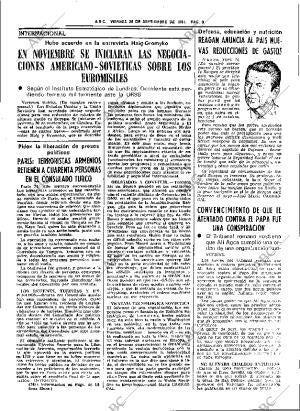 ABC SEVILLA 25-09-1981 página 21