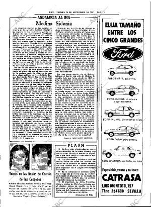 ABC SEVILLA 25-09-1981 página 23