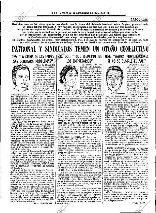 ABC SEVILLA 25-09-1981 página 27