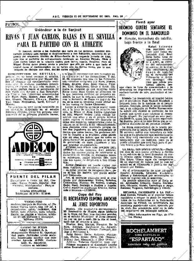 ABC SEVILLA 25-09-1981 página 50