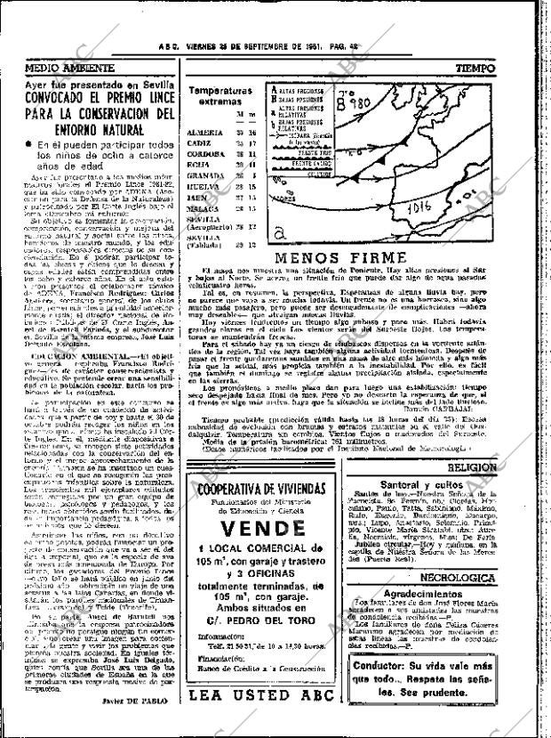 ABC SEVILLA 25-09-1981 página 54