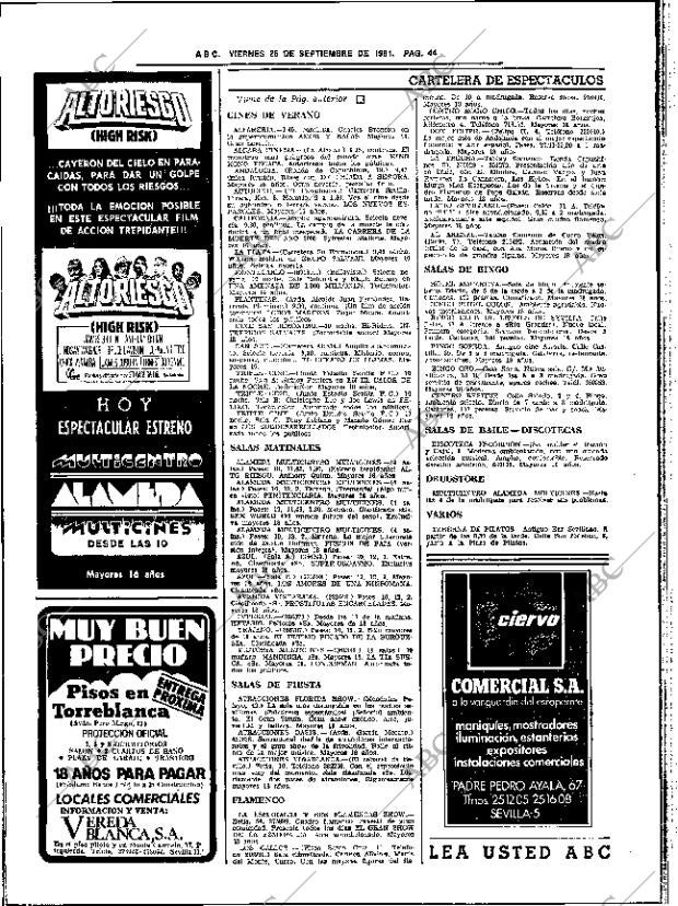 ABC SEVILLA 25-09-1981 página 56