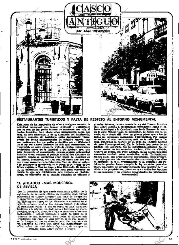ABC SEVILLA 25-09-1981 página 69