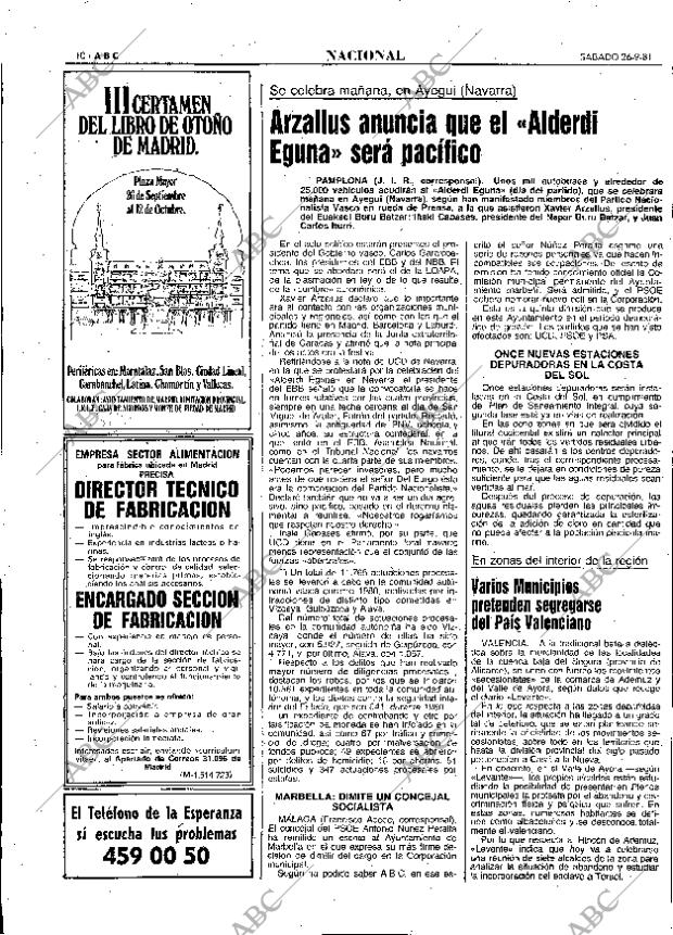 ABC MADRID 26-09-1981 página 22