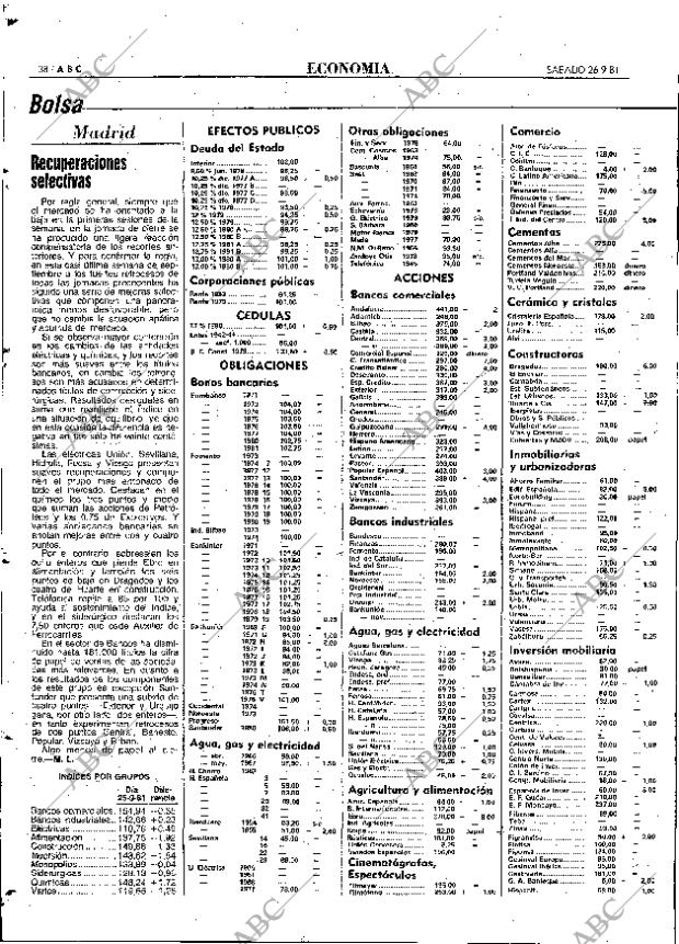 ABC MADRID 26-09-1981 página 62