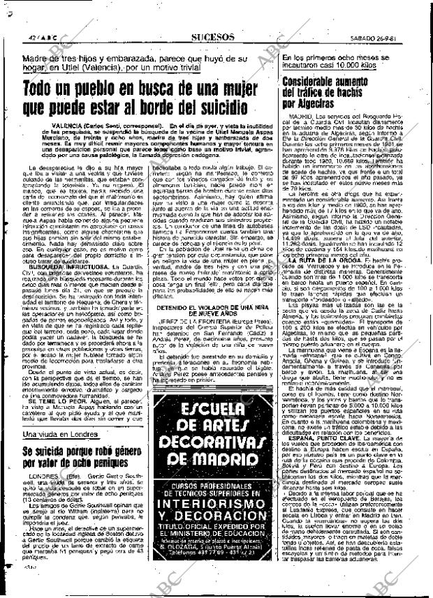 ABC MADRID 26-09-1981 página 66