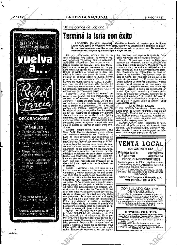 ABC MADRID 26-09-1981 página 70