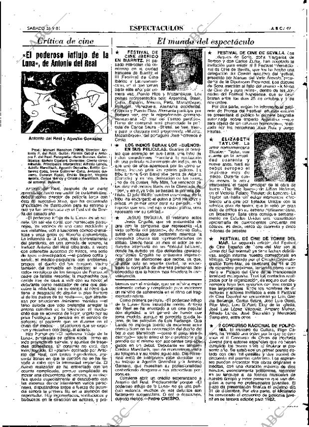 ABC MADRID 26-09-1981 página 73