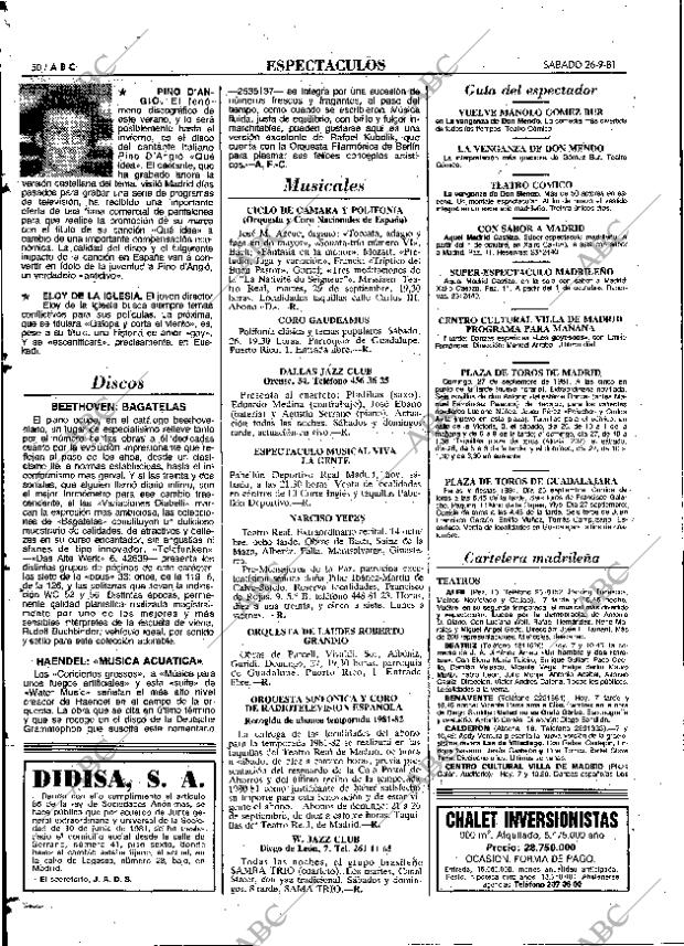 ABC MADRID 26-09-1981 página 74