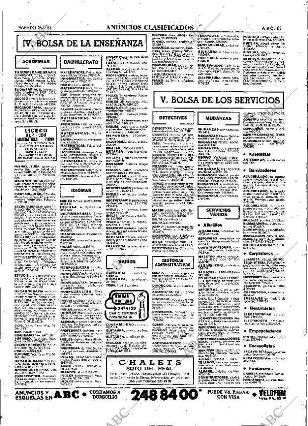 ABC MADRID 26-09-1981 página 87