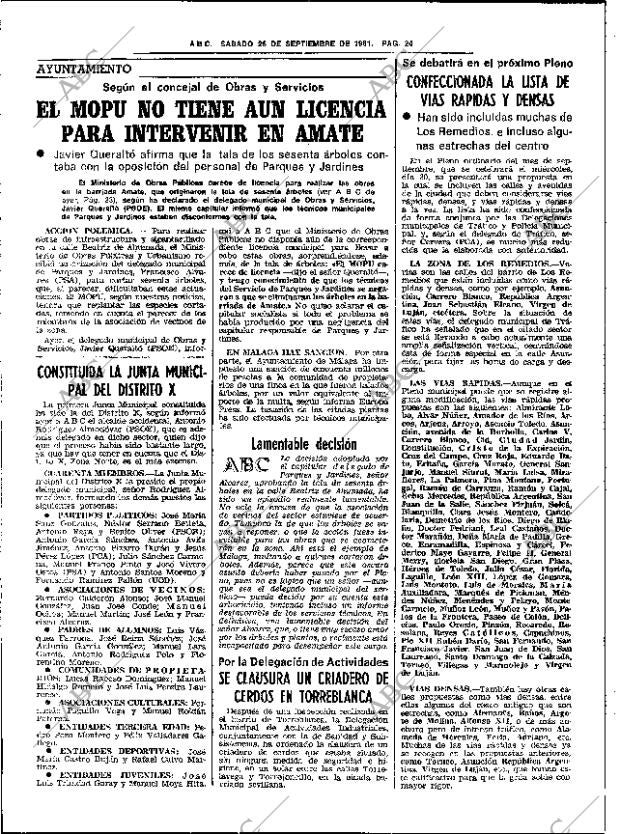 ABC SEVILLA 26-09-1981 página 40