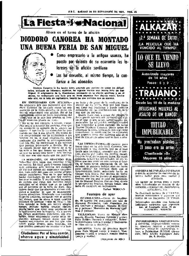 ABC SEVILLA 26-09-1981 página 51