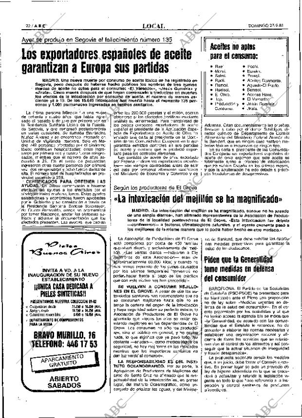 ABC MADRID 27-09-1981 página 38