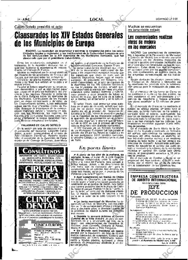 ABC MADRID 27-09-1981 página 40