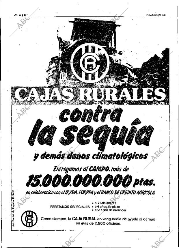 ABC MADRID 27-09-1981 página 58