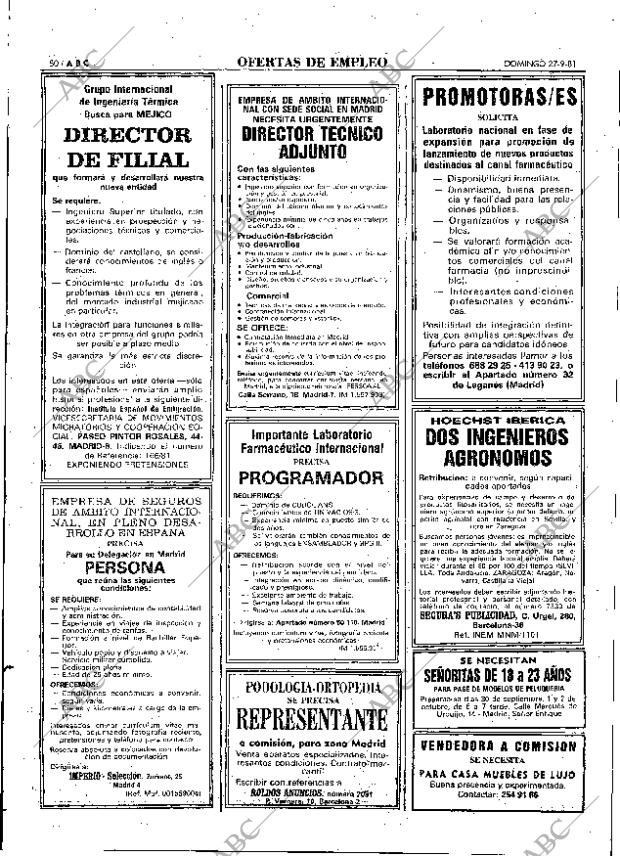 ABC MADRID 27-09-1981 página 66