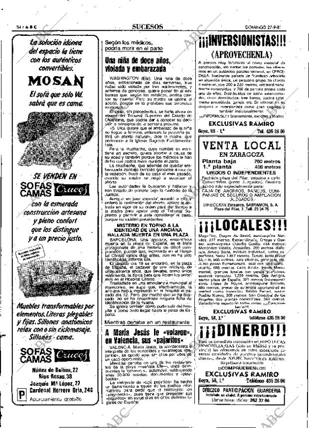 ABC MADRID 27-09-1981 página 70