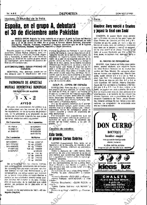 ABC MADRID 27-09-1981 página 72