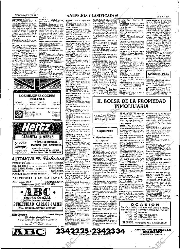 ABC MADRID 27-09-1981 página 85