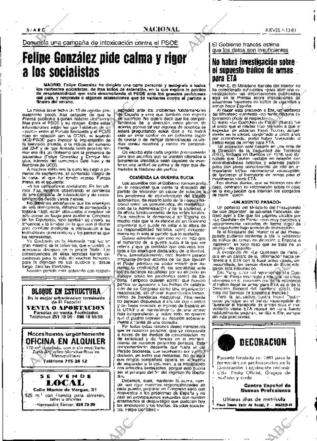 ABC MADRID 01-10-1981 página 16