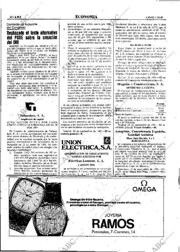 ABC MADRID 01-10-1981 página 50