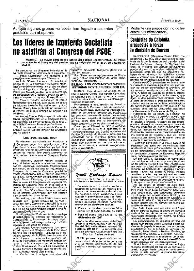 ABC MADRID 02-10-1981 página 16