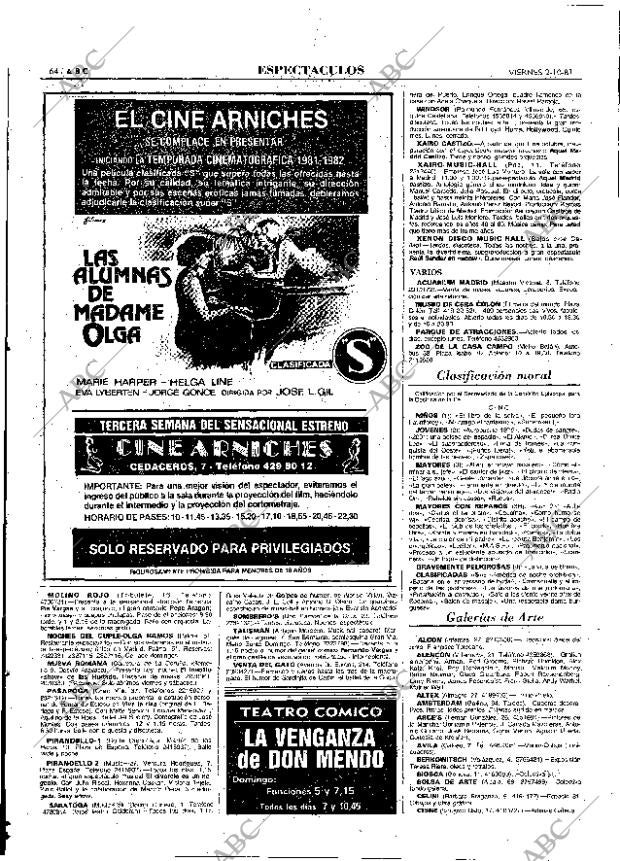 ABC MADRID 02-10-1981 página 72