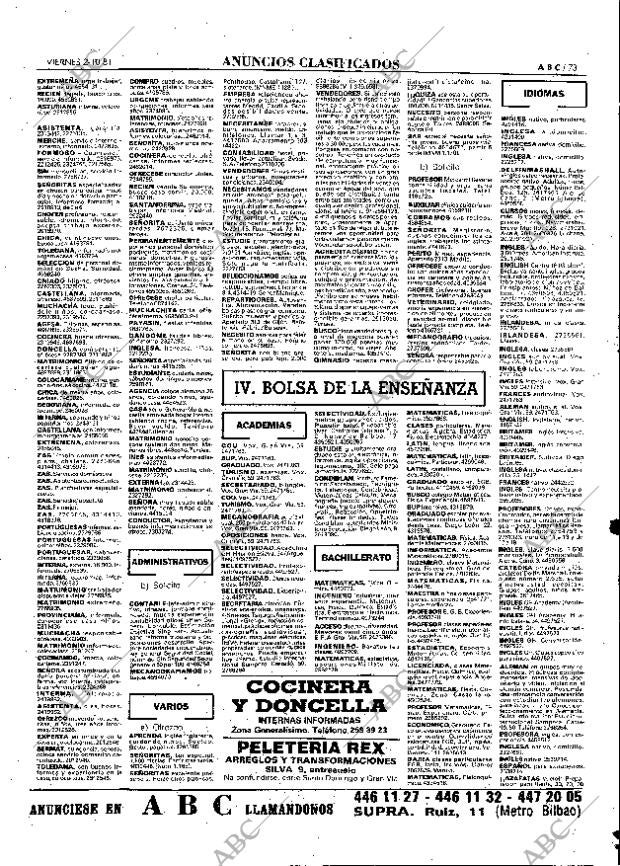 ABC MADRID 02-10-1981 página 81