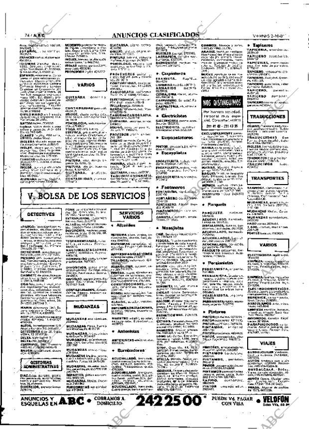 ABC MADRID 02-10-1981 página 82