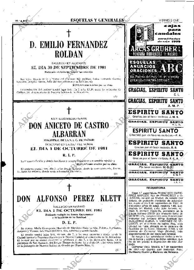 ABC MADRID 02-10-1981 página 86