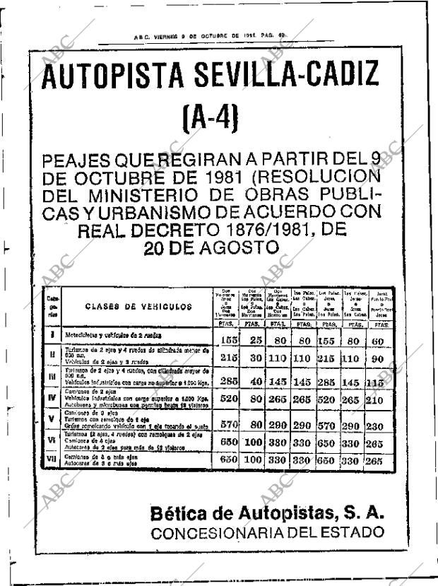 ABC SEVILLA 09-10-1981 página 52