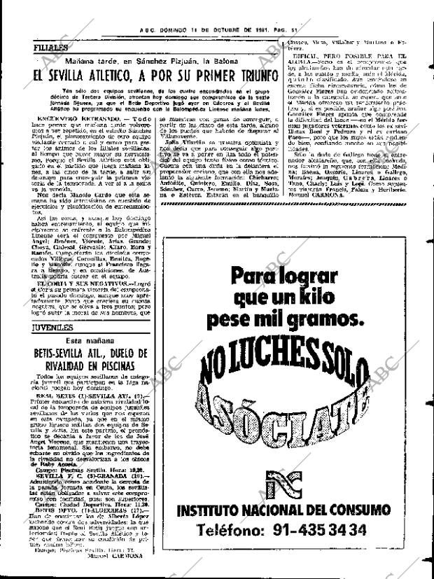 ABC SEVILLA 11-10-1981 página 67