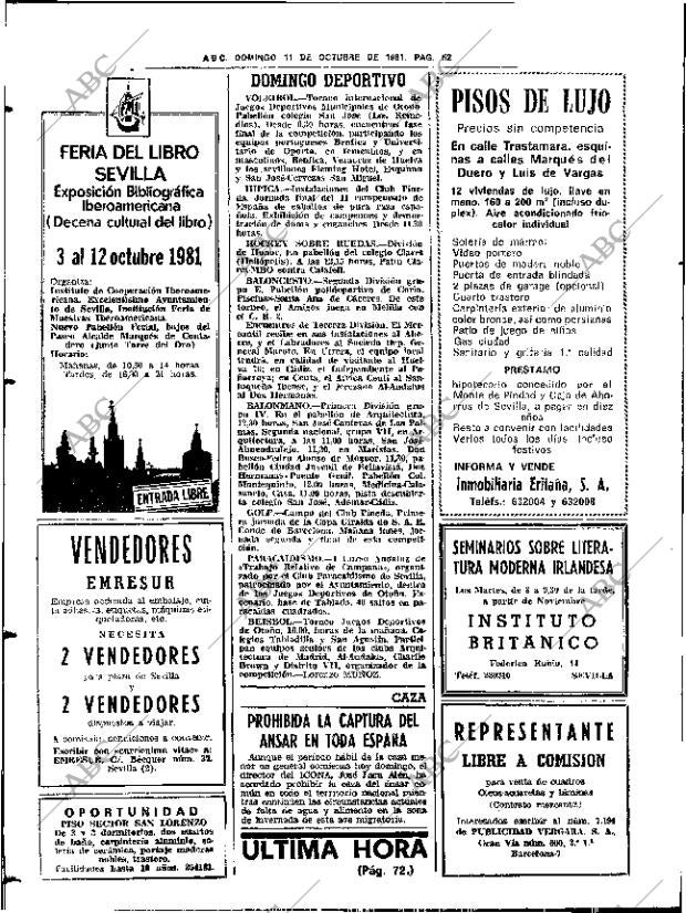 ABC SEVILLA 11-10-1981 página 68
