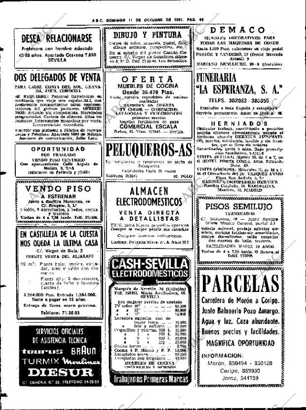 ABC SEVILLA 11-10-1981 página 84