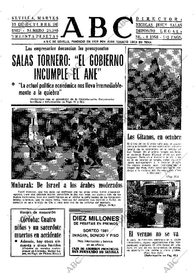 ABC SEVILLA 13-10-1981 página 17