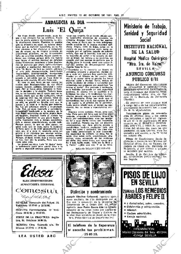 ABC SEVILLA 13-10-1981 página 37