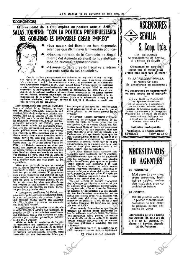 ABC SEVILLA 13-10-1981 página 41