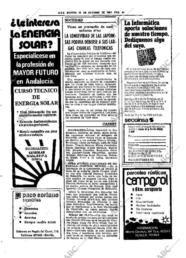 ABC SEVILLA 13-10-1981 página 60