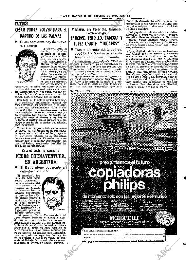 ABC SEVILLA 13-10-1981 página 75