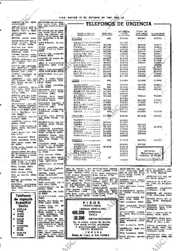 ABC SEVILLA 13-10-1981 página 84